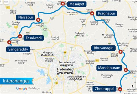 All About Regional Ring Road Hyderabad 2022