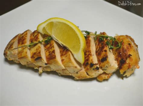 Garlic Lemon And Thyme Roasted Chicken Breasts Delish Dlites