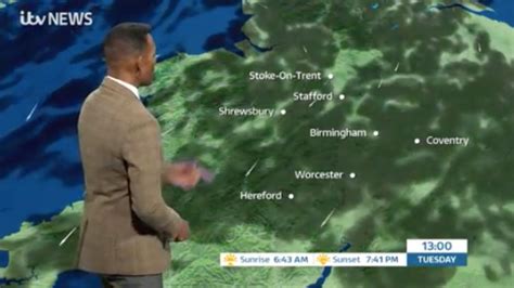 West Midlands Weather Remaining Mostly Dry On Tuesday Itv News Central