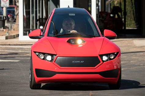 New electric carmaker going ‘Solo’ with single-passenger, 3-wheeled car ...