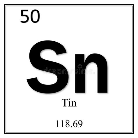 Tin Periodic Table Stock Illustrations Tin Periodic Table Stock