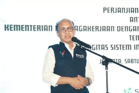 Kemnaker Dan Kadin Teken Mou Perkuat Sistem Informasi Pasar Kerja Dan