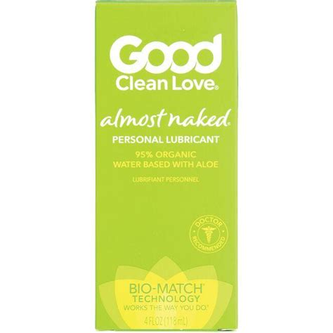 Good Clean Love Personal Lubricant Almost Naked