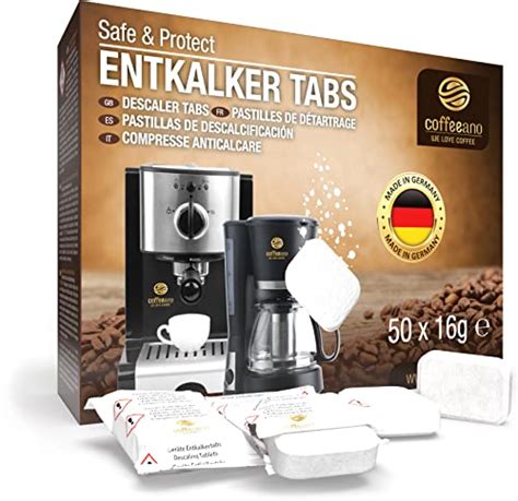 6 besten Entkalker für Kaffeemaschine und Vollautomat LECKER