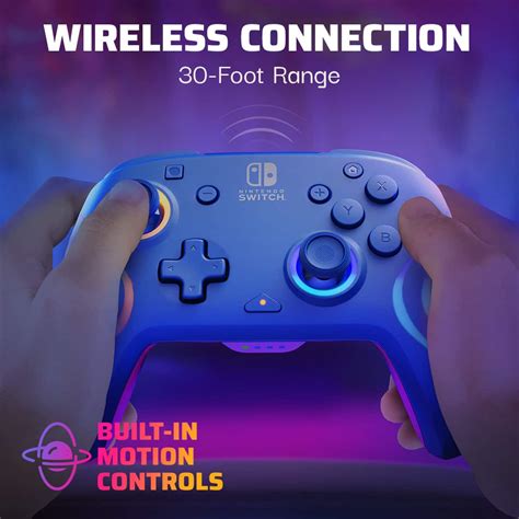 Pdp Afterglow™ Wave Wireless Pro Controller With Motion For Nintendo Switch™ And Nintendo