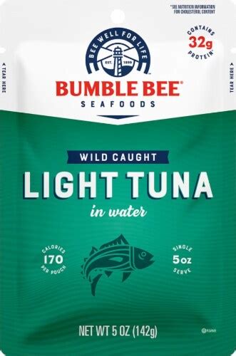 Bumble Bee Chunk Light Tuna In Water Pouch 5 Oz Ralphs