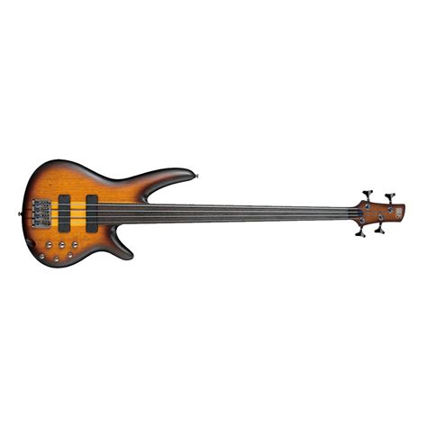 Ibanez Srf700 Bass Guitar Fretless Brown Burst Flat Buy Online Belfield Music