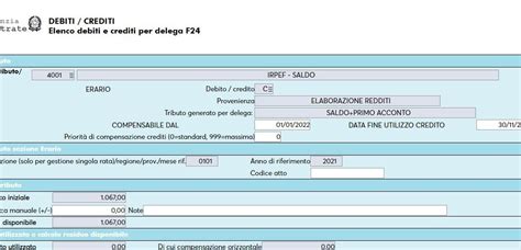 Codice Tributo Guida Pratica Alla Gestione Dei Crediti D Imposta