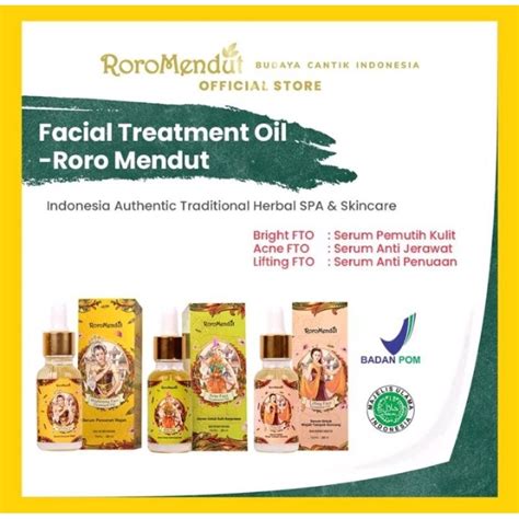 Jual Facial Treatment Oil Roro Mendut Shopee Indonesia