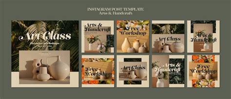 Postagens De Instagram De Artes E Artesanato Psd Gr Tis