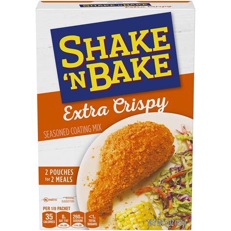 Kraft Shake N Bake Extra Crispy Seasoned Coating Mix 5 Oz Box Kraft