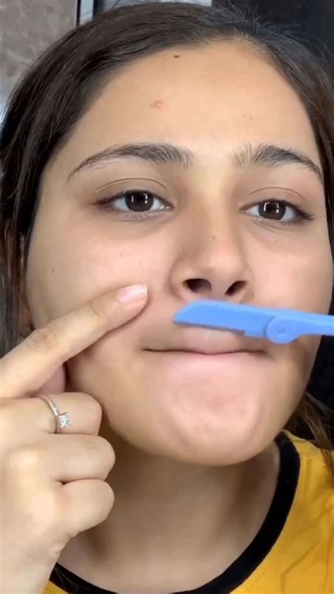 face shaving ladies 8