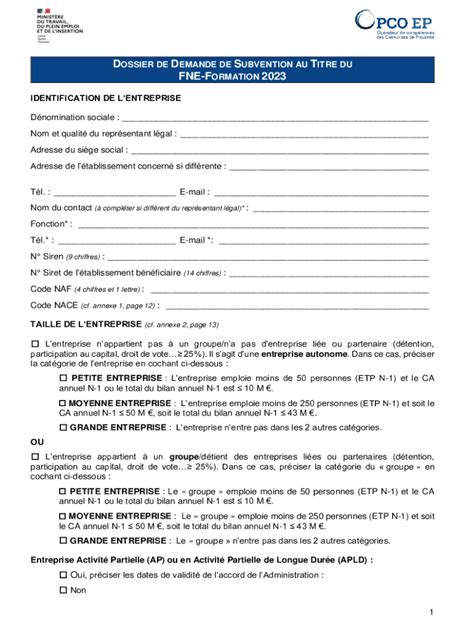 Remplissable En Ligne Convention De Partenariat Pour La Mise En Uvre D