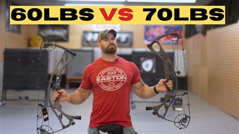 Lb Vs Lb Draw Weight Hoyt Rx Bow Hunting This Vs That Youtube