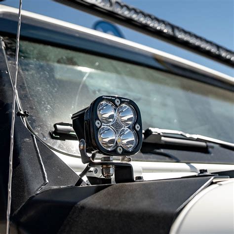 Squadron Sport Black Led Auxiliary Light Pod Pair Universal Baja Designs Off Road Led