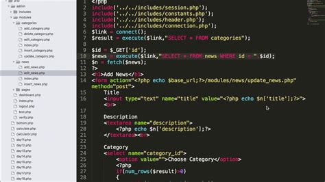 Php Day 38 Working With Update Query On Relational Database And