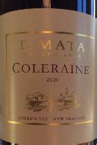 2020 Te Mata Estate Coleraine New Zealand North Island Hawke S Bay