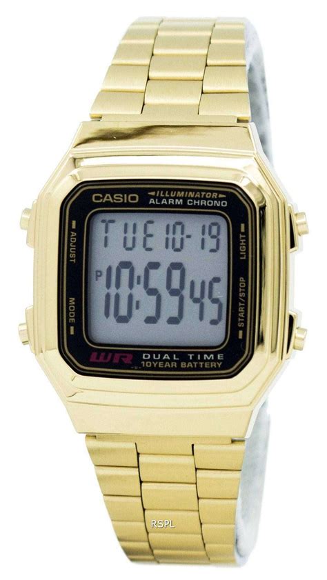 Reloj Casio Digital Alarma Cron Grafo Doble Tiempo A Wga Adf A Wga