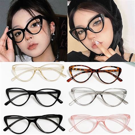 Bunny Korean Viral Frame Glasses Cermin Mata Spek Spec Anti Blue Light