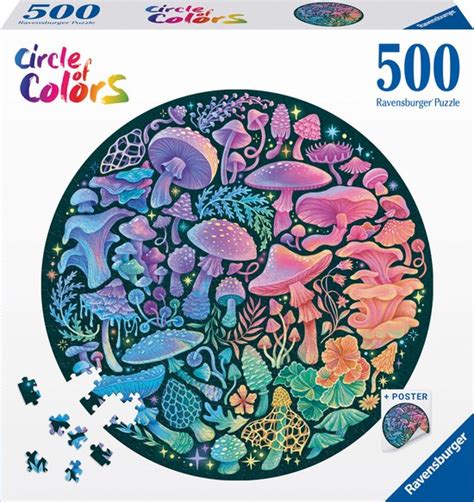 Ravensburger Circle Of Colors Champignons Legpuzzel 500 Stukjes Bol