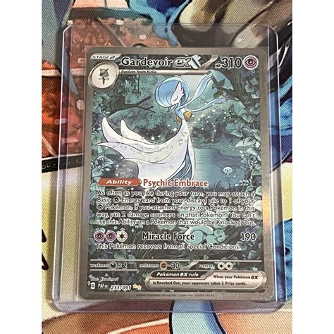 Pokemon TCG SV4 5 Paldean Fates Gardevoir Ex 233 091 Special