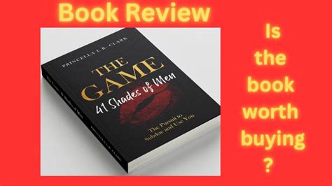 The Game Shades Of Men Book Review Bookreview Queenmaker Youtube