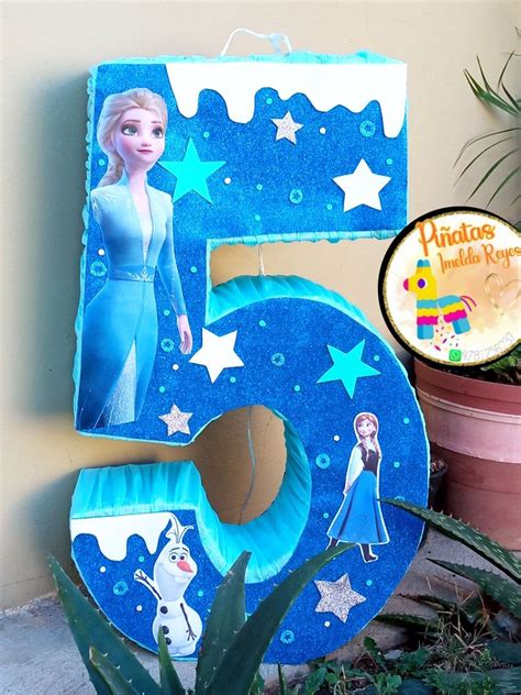 Pi Ata Tem Tica Frozen Frozen Decoracion Fiesta Fiesta De Frozen