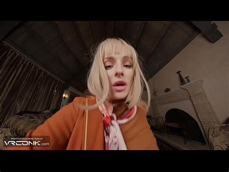 VR Conk Blonde MILF Ashley Graham Fucks In Ripped Tights In Resident Evil 4 Cosplay Parody