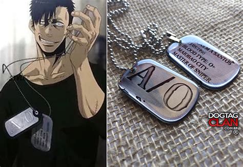 Dog Tag Gangsta Anime Nicolas Brown Cosplay Mercenary – DogTagClan Blog ...