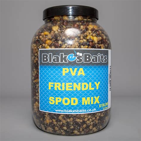 Prepared Spod Mix Pva Friendly 4kg Blakes Baits