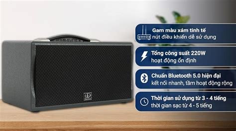 Loa kéo Dalton là thương hiệu của nước nào Âm thanh có tốt không Ha