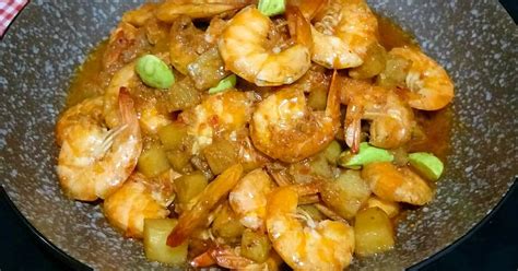 Resep Balado Udang Kentang Petai Oleh Linah Wibowo Cookpad