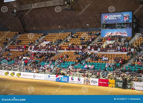 Western Stock Show in Denver. Editorial Photography - Image of bronc ...