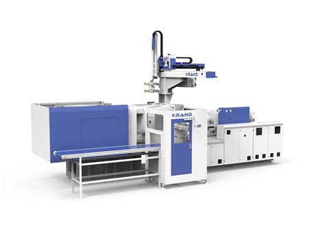 In Mold Labeling Robot Arm One Click To Connect With Plastics And