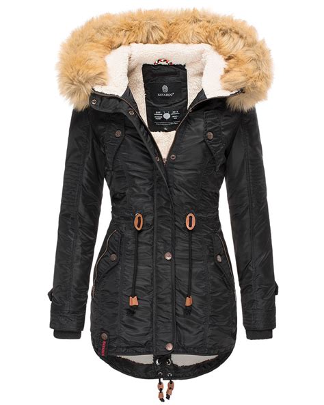 Navahoo La Viva Eleganter Damen Winter Parka Kaufland De