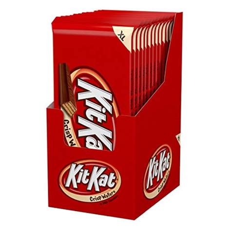 Kit Kat Milk Chocolate Easter Candy 45 Ounce Extra Large Bars 12