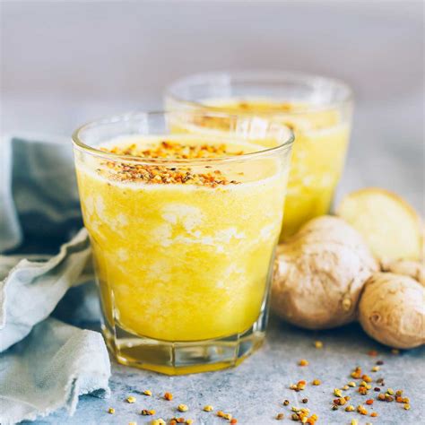 Pineapple Ginger Detox Smoothie For Glowing Skin Detox Diy