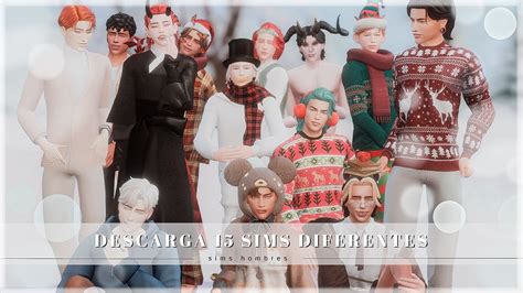 15 Sims CHICOS Para Descargar En Los Sims 4 Colab KasySims Los Sims