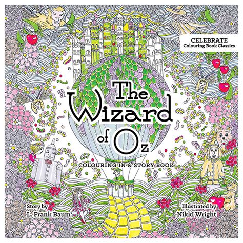 Wizard Of Oz Adult Coloring Book Review Coloring Queen