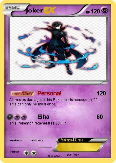 Pokémon Joker 838 838 Persona My Pokemon Card