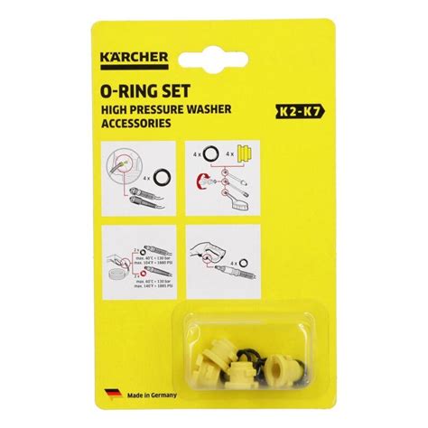 O Dichtungsring Und Stopfen Set Kärcher 2 640 729 0 für K1 K7 Hochd