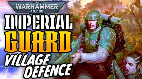 Imperial Guard Defences Swarmed Warhammer 40k Uebs2 Youtube