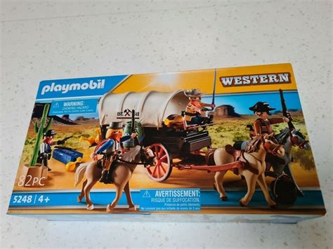 Playmobil Western Caravana Bandidos Frete Gr Tis