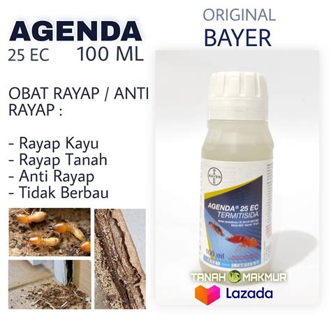 Obat Anti Rayap Paling Ampuh Agenda Bayer Ml Original Asli Tidak