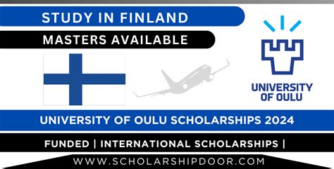 The University Of Oulu Finland Scholarships Study Abroad