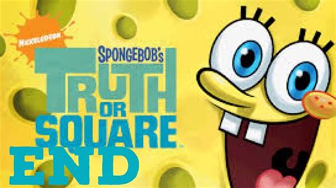 Spongebob Truth Or Square Walkthrough End Boss Battle Youtube