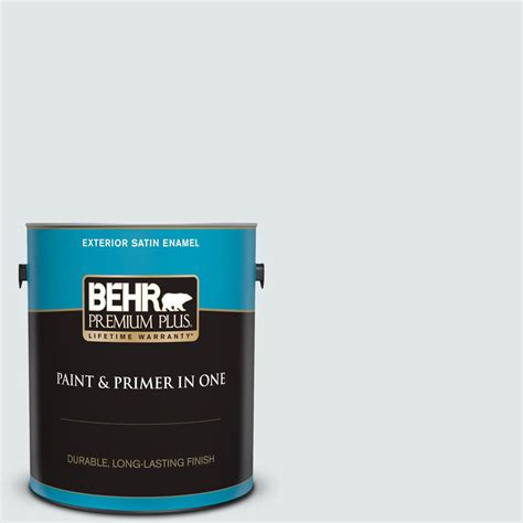 Behr Premium Plus Gal Bl W Ice Sculpture Satin Enamel Exterior