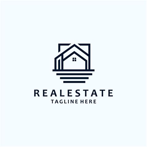 Realestate Logo Design Icon Template 12650609 Vector Art At Vecteezy