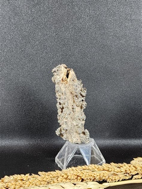 Fulgurite Lightning Glass Fulgurite Stone Lightning Strikes Sand Hollow Glass Tube Sahara