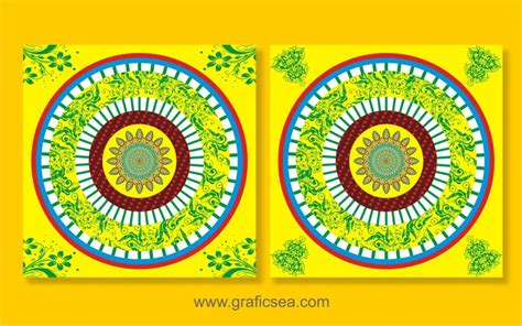 Mehandi Ubtan Dance Floor Roof Design Vector File Free Download Graficsea